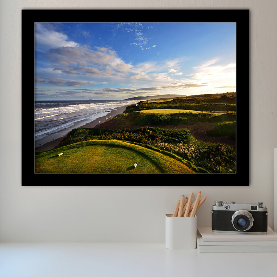 Cabot Links Golf Courses At Inverness, Nova Scotia, Canada, Golf Sport Print, Golf Lover, Framed Art Prints Home Decor