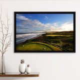 Cabot Links Golf Courses At Inverness, Nova Scotia, Canada, Golf Art Print, Framed Canvas Prints Wall Art Decor, Floating Frame