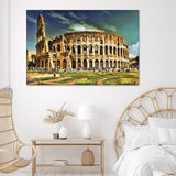Caesar House Residenze Romane Canvas Wall Art - Canvas Prints, Prints for Sale, Canvas Painting, Canvas On Sale
