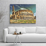 Caesar House Residenze Romane Canvas Wall Art - Canvas Prints, Prints for Sale, Canvas Painting, Canvas On Sale