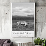 Cairngorms National Park Travel Art Black And White Decor Canvas Prints Wall Art Home Decor