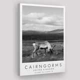 Cairngorms National Park Travel Art Black And White Decor Canvas Prints Wall Art Home Decor