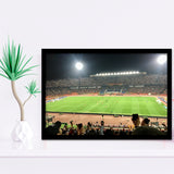 Cairo International Stadium, Stadium Canvas, Sport Art, Gift for him, Framed Art Prints Wall Art Decor, Framed Picture