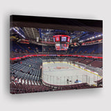 Calgary Flames Stadium Canvas Prints Scotiabank Saddledome Wall Art Hockey,Sport Stadium Art Prints, Fan Gift, Wall Decor