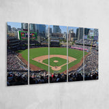 California Stadium Canvas Prints San Diego Padres Wall Art Petco,Multi Panels B,Sport Stadium Art Prints, Fan Gift