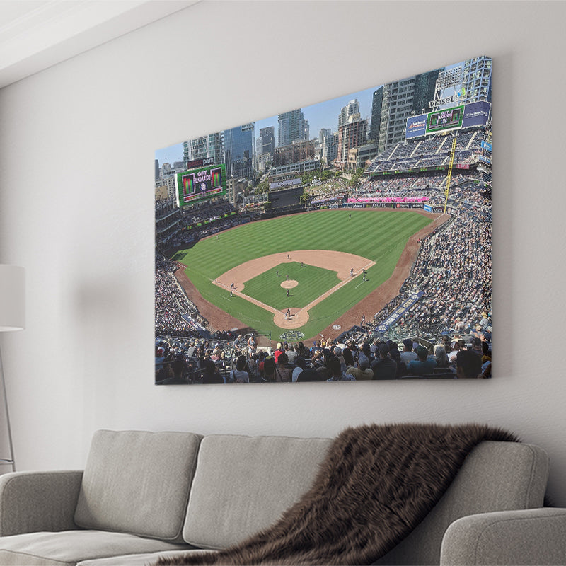 California Stadium Canvas Prints San Diego Padres Wall Art Petco,Sport Stadium Art Prints, Fan Gift, Wall Decor