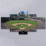 California Stadium Canvas Prints San Diego Padres Wall Art Petco,Multi Panels,Sport Stadium Art Prints, Fan Gift