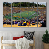 California Golden Bears Wall Art California Memorial Stadium,Multi Panels B,Sport Stadium Art Prints, Fan Gift