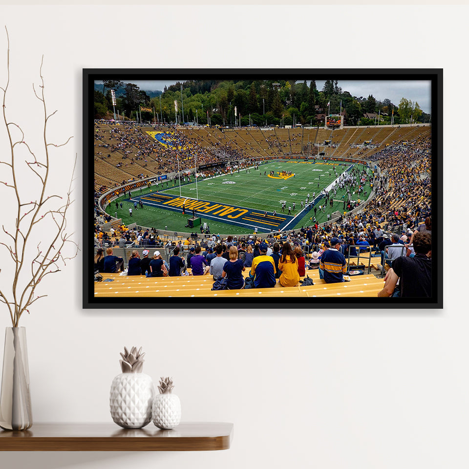 California Golden Bears Wall Art California Memorial Stadium,Sport Stadium Art Prints, Fan Gift