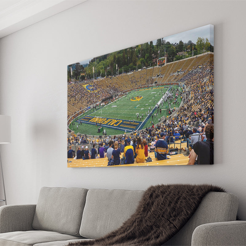 California Golden Bears Wall Art California Memorial Stadium,Sport Stadium Art Prints, Fan Gift, Wall Decor