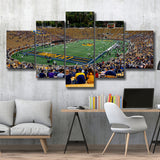 California Golden Bears Wall Art California Memorial Stadium,Multi Panels,Sport Stadium Art Prints, Fan Gift