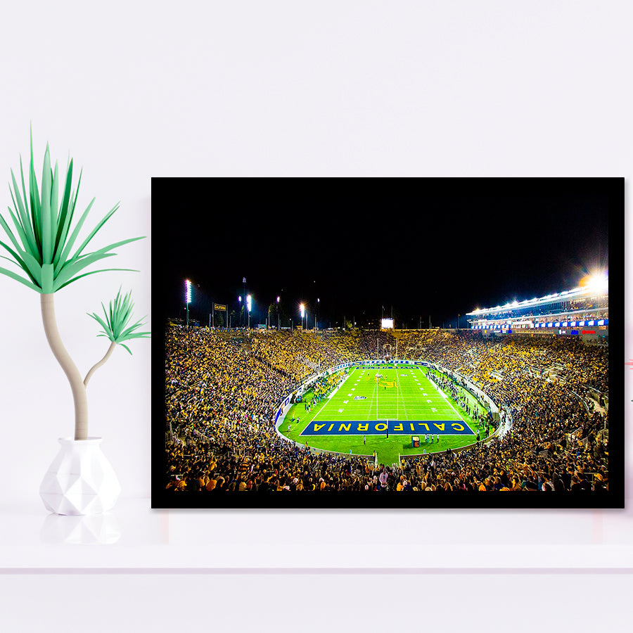 California Memorial Stadium Art Prints California Golden Bears Wall,Sport Stadium Art Prints, Fan Gift, Wall Decor