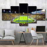California Memorial Stadium Canvas Prints California Golden Bears Wall,Multi Panels,Sport Stadium Art Prints, Fan Gift