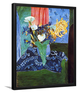 Calla Lilies Irises And Mimosas 1913 By Henri Matisse - Art Print, Frame Art, Painting Art
