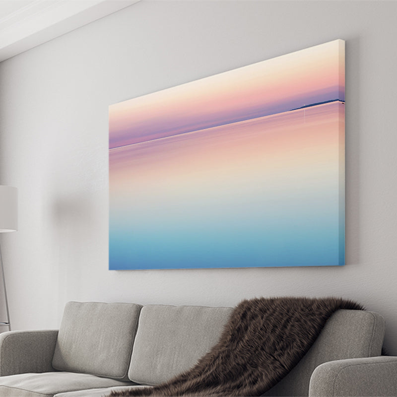 Calm Sea Sunset Canvas Prints Wall Art - Painting Canvas,Wall Decor,Art Print,Home Decor