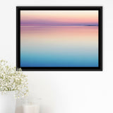 Calm Sea Sunset Framed Canvas Prints Wall Art - Painting Canvas,Framed Picture,Home Art Wall Decor