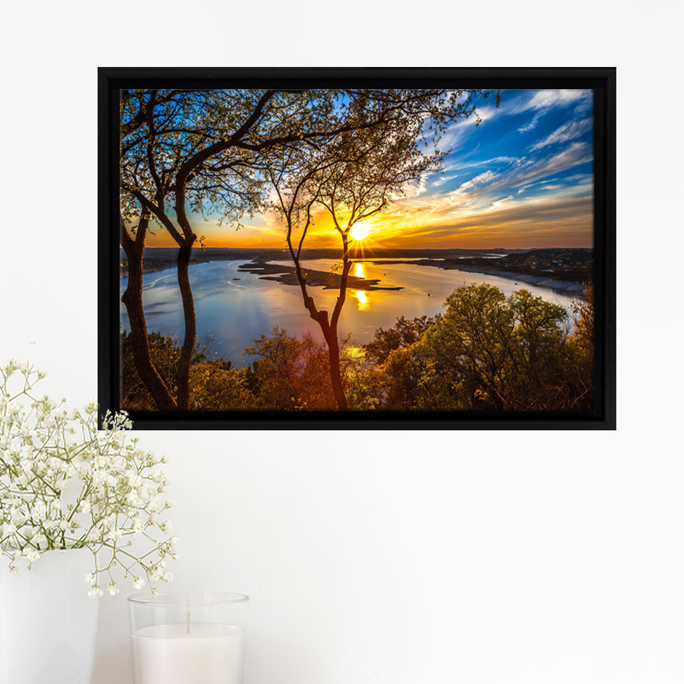 Calming Nature Framed Canvas Prints - Painting Canvas, Art Prints, Wal –  UnixCanvas, image size:960x960