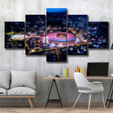 Camp Nou Aerial View, Stadium Canvas, Sport Art, Large Canvas, Multi Panels, Canvas Prints Wall Art Decor