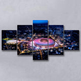 Camp Nou Aerial View, Stadium Canvas, Sport Art, Large Canvas, Multi Panels, Canvas Prints Wall Art Decor