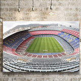 Camp Nou Football Stadium, Stadium Canvas, Sport Art, Gift for him, Fan Gift, Canvas Prints Wall Art Decor