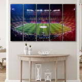 Camp Nou Spain Stadium, Stadium Canvas, Sport Art, Gift for him, Multi Panels B, Canvas Prints Wall Art Decor