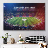 Camp Nou Spain Stadium, Stadium Canvas, Sport Art, Gift for him, Fan Gift, Canvas Prints Wall Art Decor