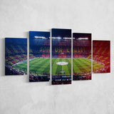 Camp Nou Spain Stadium, Stadium Canvas, Sport Art, Large Canvas, Multi Panels, Canvas Prints Wall Art Decor