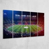 Camp Nou Spain Stadium, Stadium Canvas, Sport Art, Gift for him, Multi Panels B, Canvas Prints Wall Art Decor