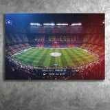 Camp Nou Spain Stadium, Stadium Canvas, Sport Art, Gift for him, Fan Gift, Canvas Prints Wall Art Decor