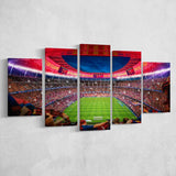 Camp Nou Stadium Football, Stadium Canvas, Sport Art, Large Canvas, Multi Panels, Canvas Prints Wall Art Decor