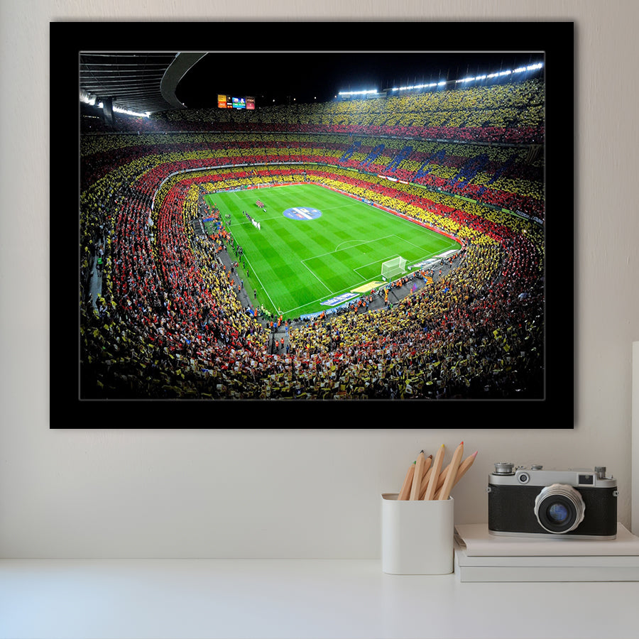 Camp Nou, Football Stadium Art Prints Wall Decor - Painting Prints, Wall Art, Fan Gift, For Sale