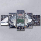 Camp Randall Stadium Canvas Prints Wisconsin Badgers Wall Art,Multi Panels,Sport Stadium Art Prints, Fan Gift