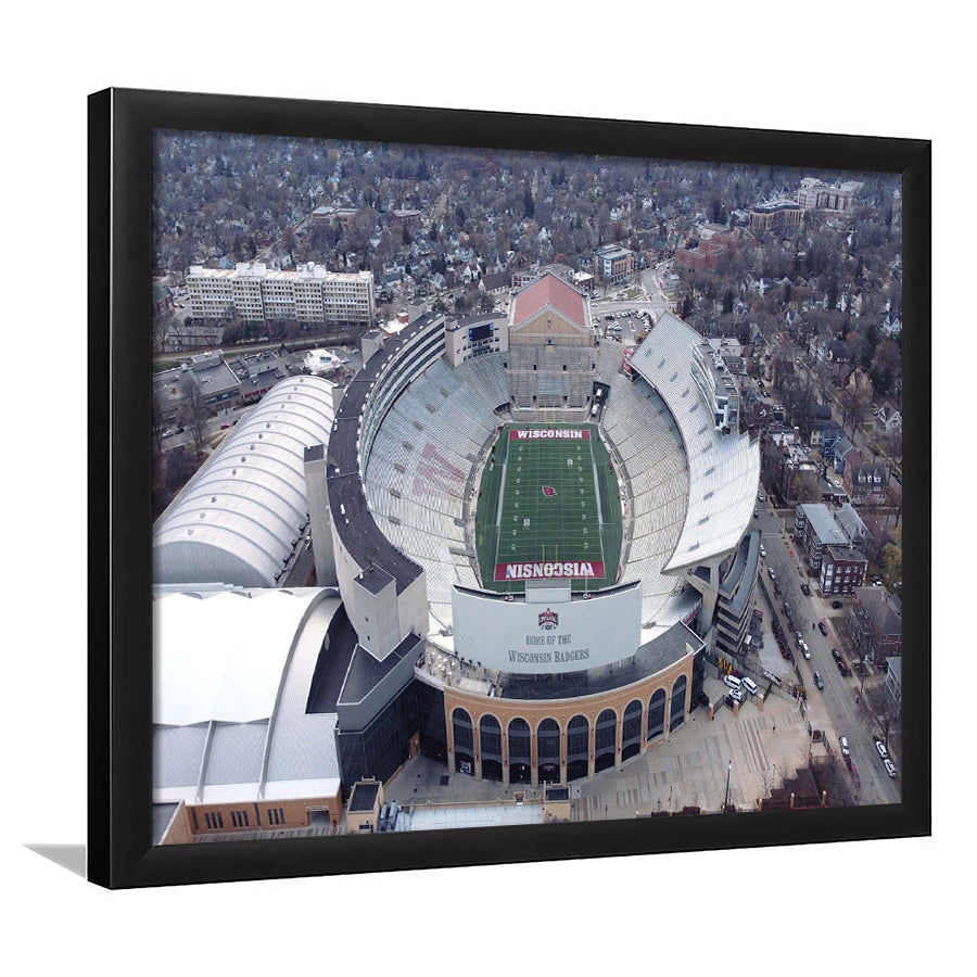 Camp Randall Stadium Art Prints Wisconsin Badgers Wall Art,Sport Stadium Art Prints, Fan Gift, Wall Decor