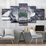 Camp Randall Stadium Canvas Prints Wisconsin Badgers Wall Art,Multi Panels,Sport Stadium Art Prints, Fan Gift