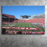 Camp Randall Stadium in opening, Stadium Canvas, Sport Art, Gift for him, Fan Gift, Canvas Prints Wall Art Decor