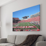 Camp Randall Stadium in opening, Stadium Canvas, Sport Art, Gift for him, Fan Gift, Canvas Prints Wall Art Decor