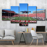 Camp Randall Stadium in opening, Stadium Canvas, Sport Art, Large Canvas, Multi Panels, Canvas Prints Wall Art Decor
