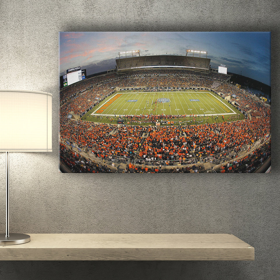 Camping World Bowl, Stadium Canvas, Sport Art, Gift for him, Fan Gift, Canvas Prints Wall Art Decor