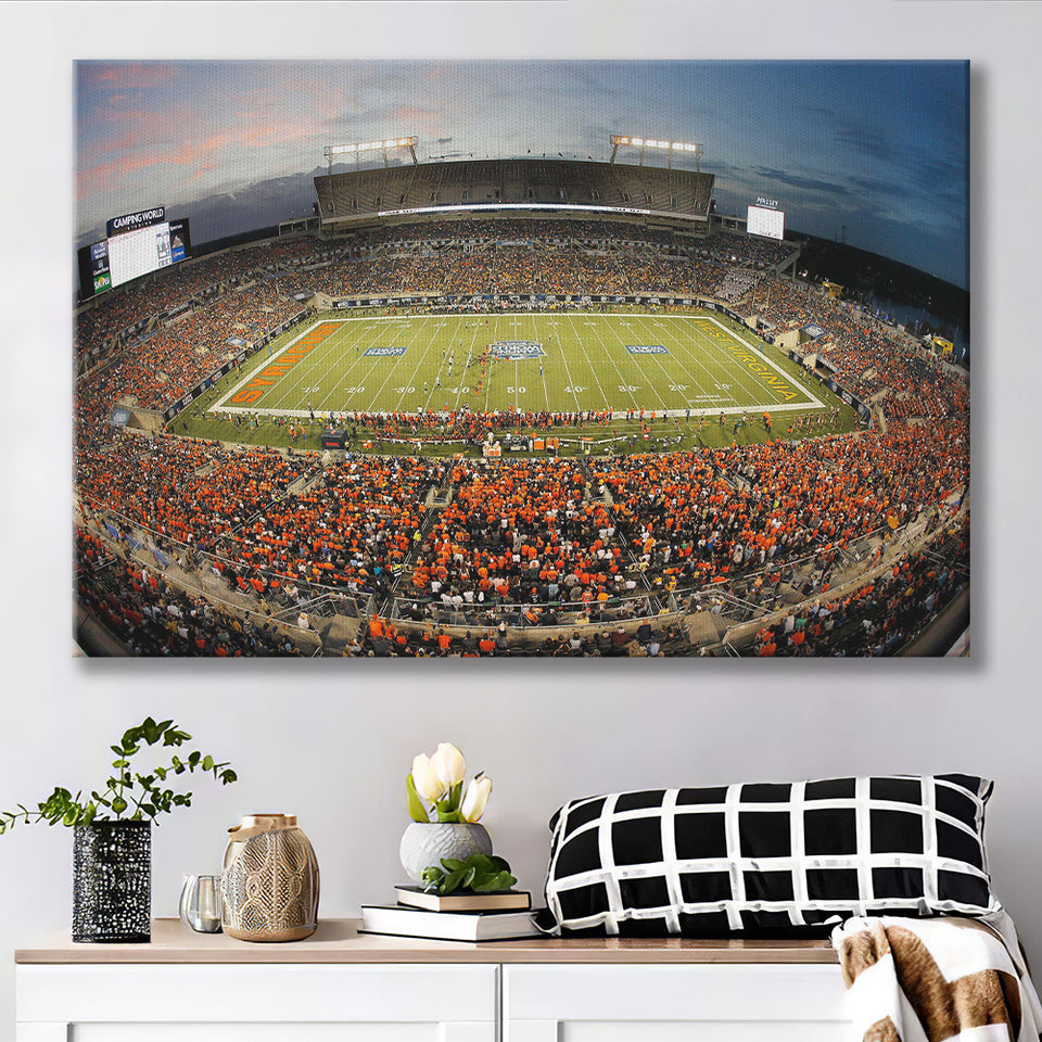 Camping World Bowl, Stadium Canvas, Sport Art, Gift for him, Fan Gift, Canvas Prints Wall Art Decor