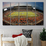 Camping World Bowl, Stadium Canvas, Sport Art, Gift for him, Multi Panels B, Canvas Prints Wall Art Decor