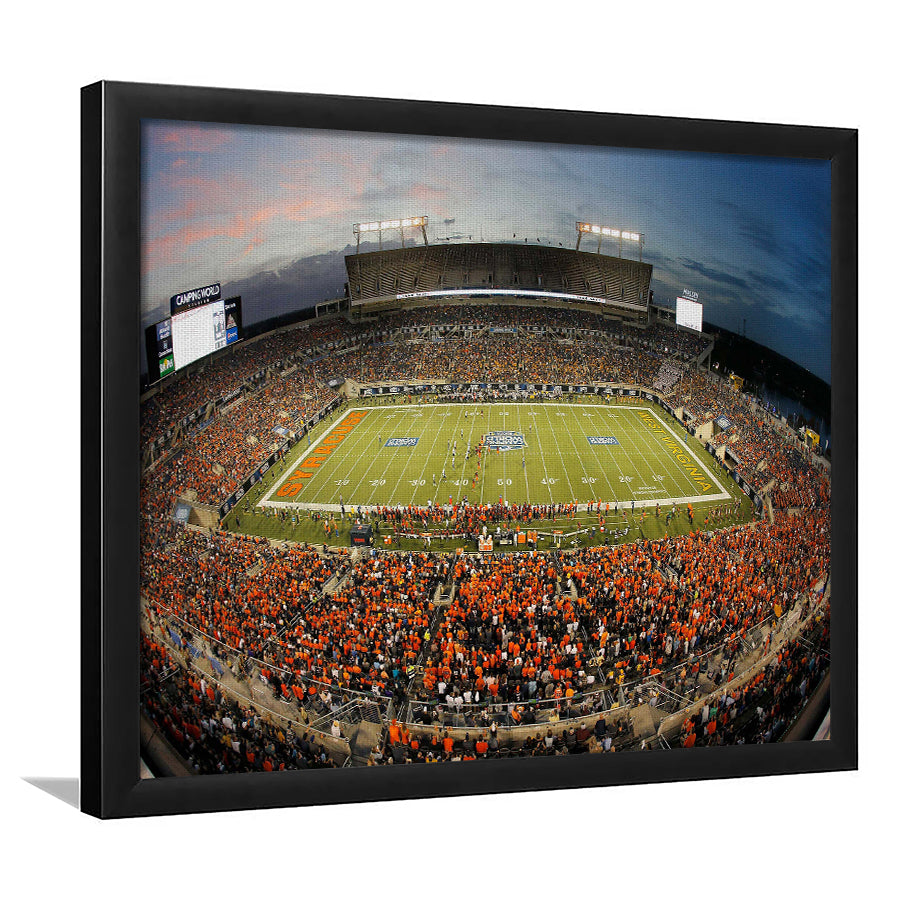 Camping World Bowl, Stadium Canvas, Sport Art, Gift for him, Framed Art Prints Wall Art Decor, Framed Picture