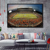 Camping World Bowl, Stadium Canvas, Sport Art, Gift for him, Framed Canvas Prints Wall Art Decor, Framed Picture