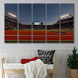 Camping World Stadium Field, Stadium Canvas, Sport Art, Gift for him, Multi Panels B, Canvas Prints Wall Art Decor