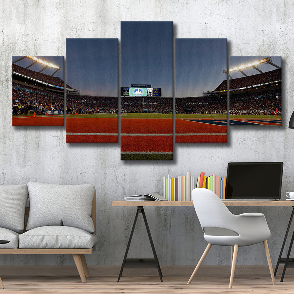 Camping World Stadium Field, Stadium Canvas, Sport Art, Large Canvas, Multi Panels, Canvas Prints Wall Art Decor