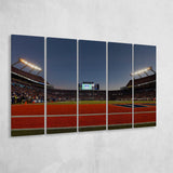 Camping World Stadium Field, Stadium Canvas, Sport Art, Gift for him, Multi Panels B, Canvas Prints Wall Art Decor