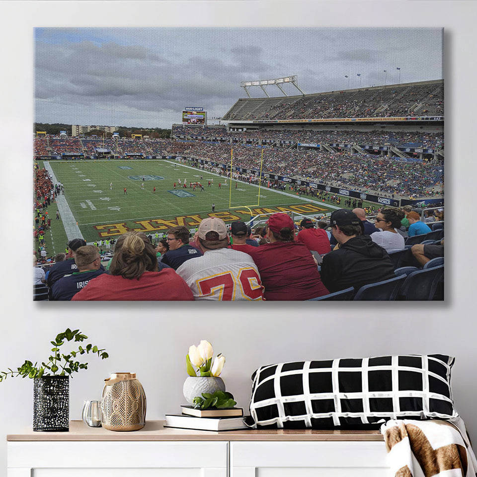 Camping World Stadium, Stadium Canvas, Sport Art, Gift for him, Fan Gift, Canvas Prints Wall Art Decor