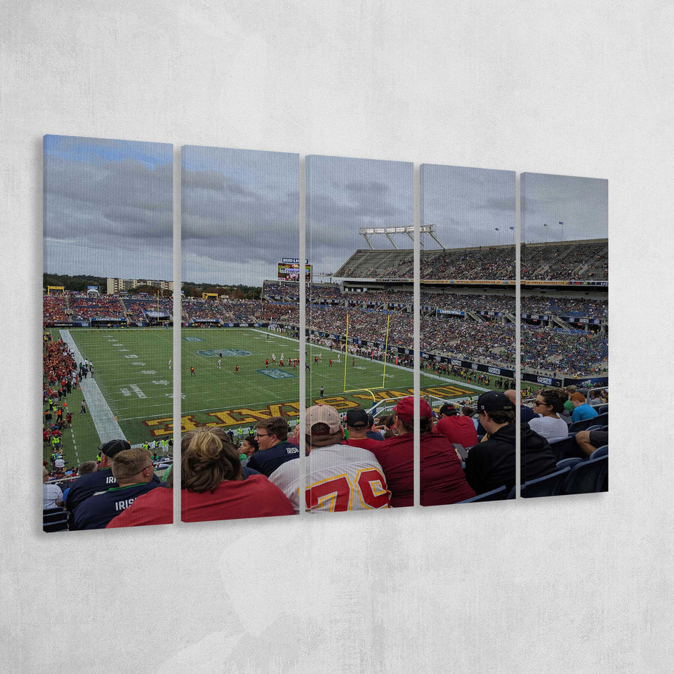 Camping World Stadium, Stadium Canvas, Sport Art, Gift for him, Multi Panels B, Canvas Prints Wall Art Decor
