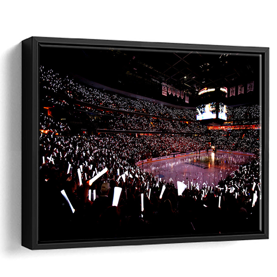 Capital One Arena, Stadium Canvas, Sport Art, Gift for him, Framed Canvas Prints Wall Art Decor, Framed Picture