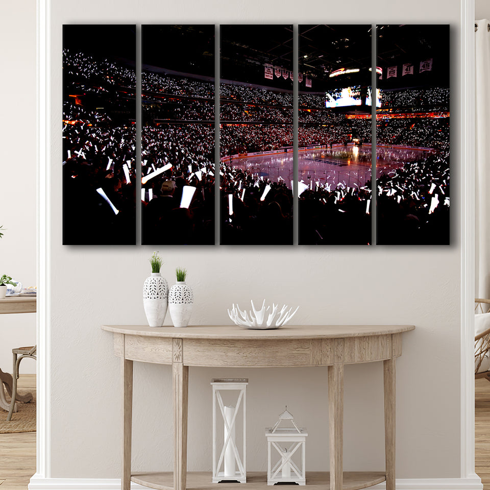 Capital One Arena, Stadium Canvas, Sport Art, Gift for him, Multi Panels B, Canvas Prints Wall Art Decor