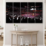 Capital One Arena, Stadium Canvas, Sport Art, Gift for him, Multi Panels B, Canvas Prints Wall Art Decor